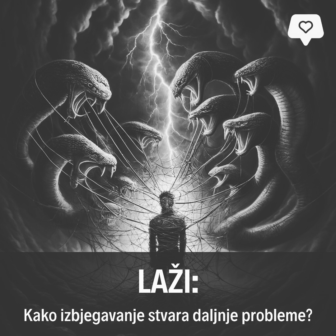 Jordan Peterson o važnosti izbjegavanja laži: Kada stvari krenu po zlu, moramo pronaći korijen problema i riješiti ga. Neriješeni problemi rijetko ostaju nepomični. Umjesto tog im, kao hidri, niču nove glave. Svaka laž – svako izbjegavanje – stvara potrebu za još laži i daljnjim izbjegavanjem, stvarajući začarani krug. Jedan čin samoobmane rađa potrebu za novim obmanama, postavljajući temelje za daljnje iluzije i pogoršavajući situaciju sve dok se ne zapletemo u mrežu vlastitih laži i racionalizacija. Na kraju, laži postanu toliko ukorijenjene u našu stvarnost da više ne znamo je li ono što živimo istina ili samo priča u koju smo sami povjerovali.