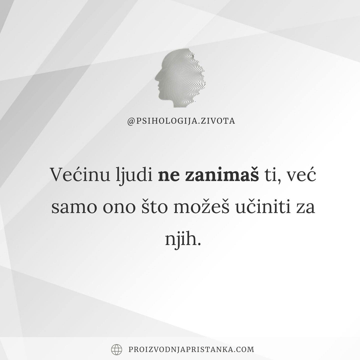 #psihologija #pozitivnapsihologija #uspjeh #balkanquotes #balkancitati #balkanskicitati #osobnirazvoj #sreća #srecanajveca #motivacijadana #misli #mudremisli #mudrost #mudrosti #zanimljivo #zanimljivosti #dnevnadoza #danas #mudrolije #dubrovnikcroatia #zagrebcroatia #splitcroatia #hrvatska🇭🇷 #crnagora🇲🇪 #srbija🇷🇸 #bosnaihercegovina #srbijainstagram #sarajevobosnia #niksaderek @psihologija.zivota
