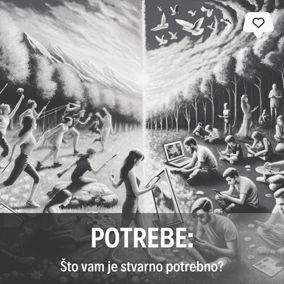 Inženjerka sustava i znanstvenica za okoliš Donella Meadows o nematerijalnim potrebama:

"Ljudi ne trebaju skupocjene automobile; treba im divljenje i poštovanje.

Ne treba im dizajnerska odjeća; trebaju osjećati da ih drugi smatraju privlačnima, trebaju uzbuđenje, raznolikost i ljepotu.

Ljudima ne treba neograničena online zabava; treba im nešto zanimljivo da zaokupe svoje um i osjećaju strast prema tome.“

Naučite razlikovati supstitut, lažnu, stvorenu potrebu i istinsku potrebu.

Zadovoljavanje prvih uvijek će vas ostaviti željnim za još, otkrivanje drugih će vam podariti mir